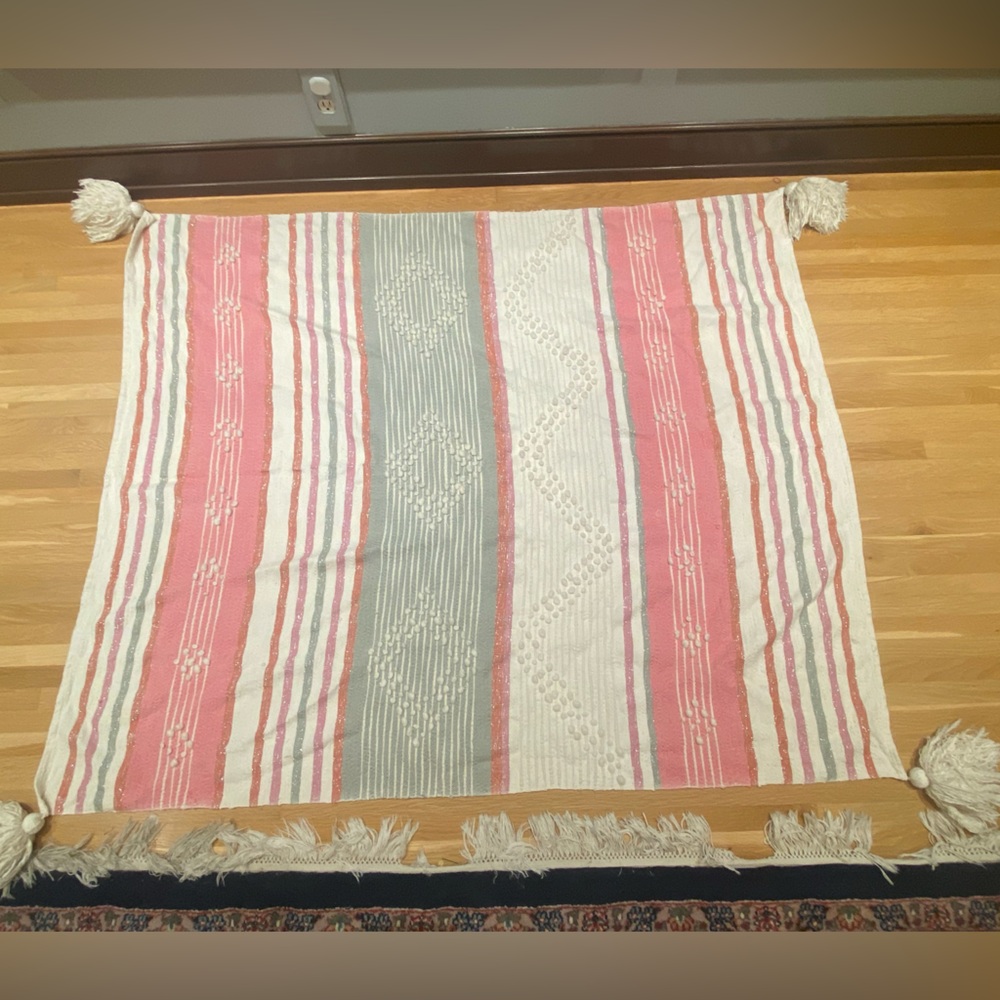 Anthropologie All Roads Lightweight Throw